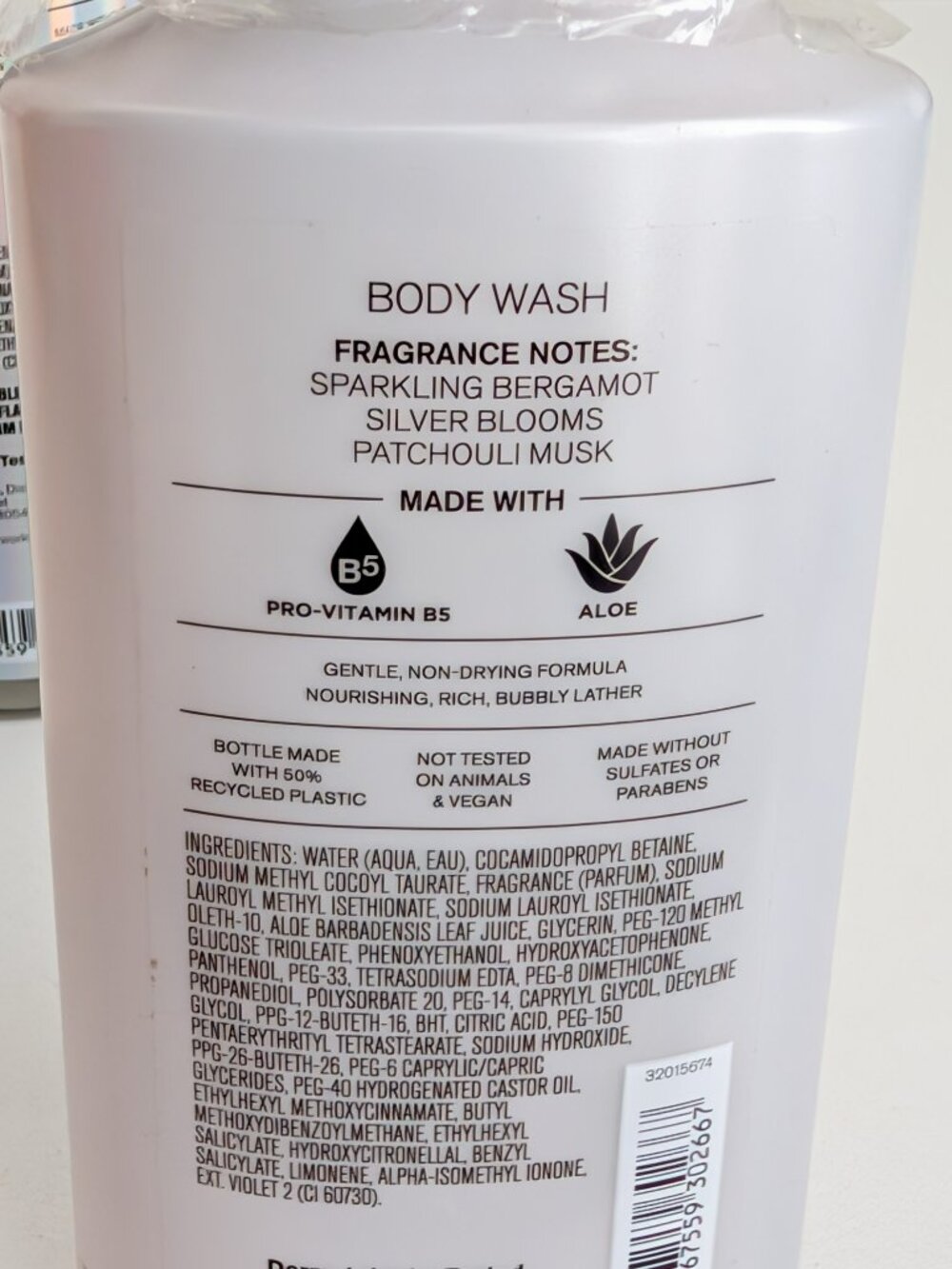 Bath & Body Works PLATINUM Fine Fragrance Mist 8 oz & Body Wash 10 oz New - Picture 6 of 7